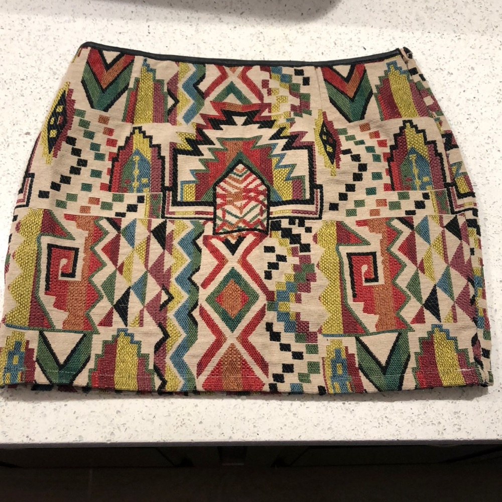 Tribal Print Skirt